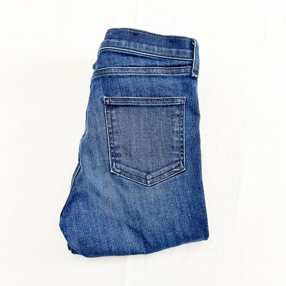 Veronica Beard Carolyn 10" Baby Boot Midnight J0720003 Dark Denim Jeans Size 26 - Picture 1 of 8